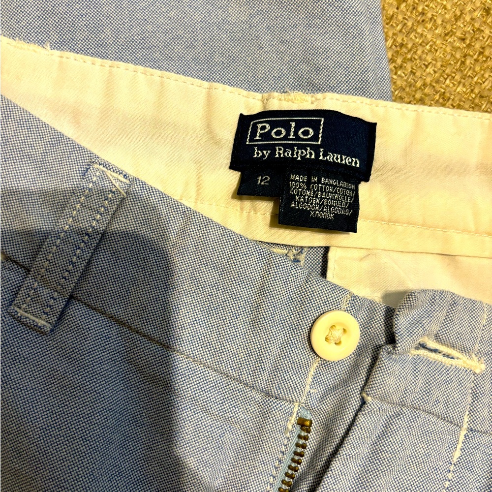 Polo Ralph Lauren Straight Leg Flat Front Pants